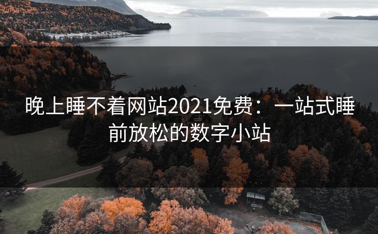晚上睡不着网站2021免费：一站式睡前放松的数字小站
